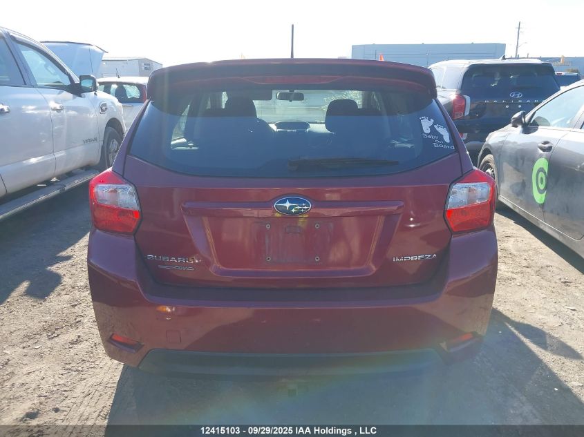 2012 Subaru Impreza VIN: JF1GPAD69CG203372 Lot: 12415103