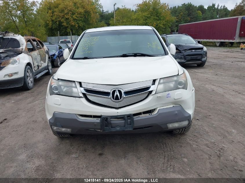 2009 Acura Mdx Technology VIN: 2HNYD28629H002038 Lot: 12415141