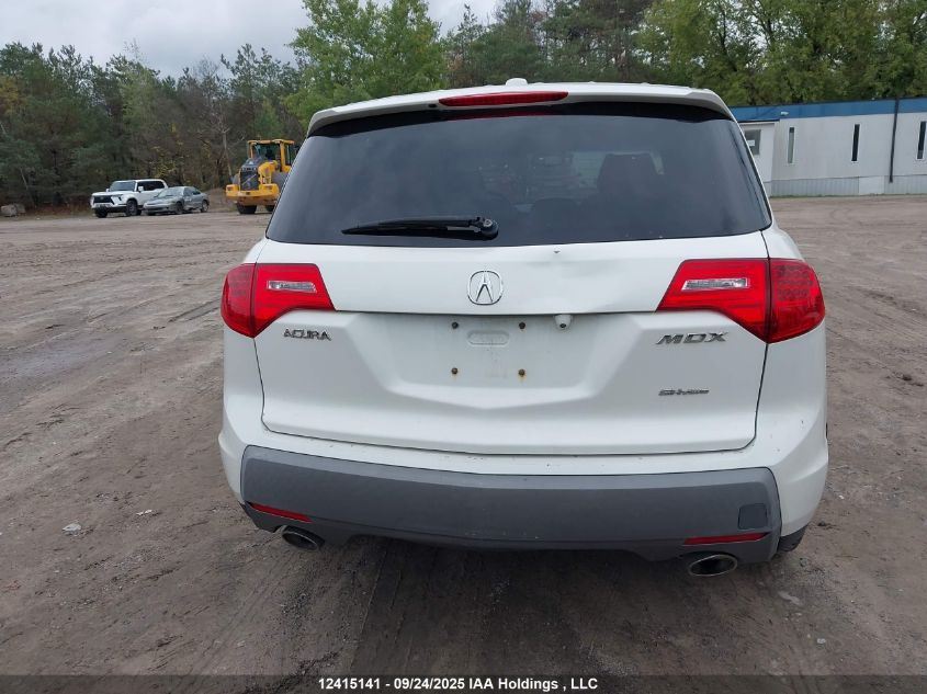 2009 Acura Mdx Technology VIN: 2HNYD28629H002038 Lot: 12415141