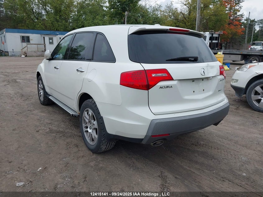 2HNYD28629H002038 2009 ACURA MDX photo no. 3