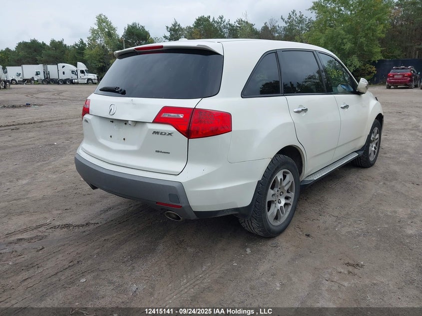 2HNYD28629H002038 2009 ACURA MDX photo no. 4