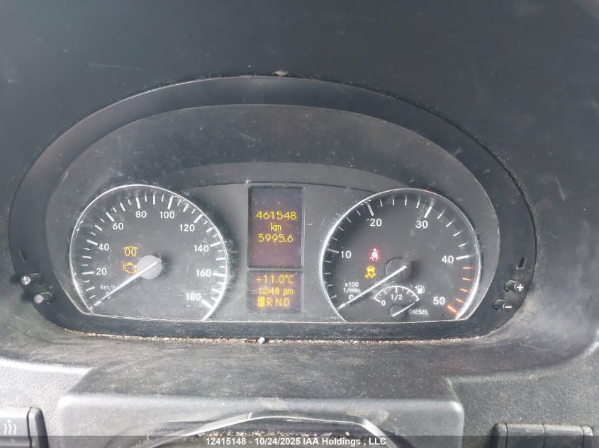 2011 Mercedes-Benz Sprinter 2500 VIN: WD3BE7CC5B5553283 Lot: 12415148