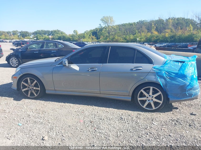 2013 Mercedes-Benz C 350 4Matic VIN: WDDGF8JB5DA839675 Lot: 12415160
