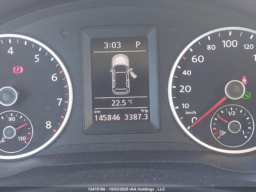 2016 Volkswagen Tiguan Comfortline/Highline/Special Edition VIN: WVGJV7AX6GW545777 Lot: 12415166