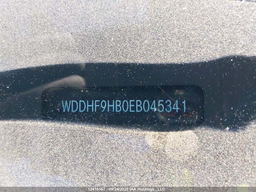 2014 Mercedes-Benz E 250 Bluetec 4Matic VIN: WDDHF9HB0EB045341 Lot: 12415167