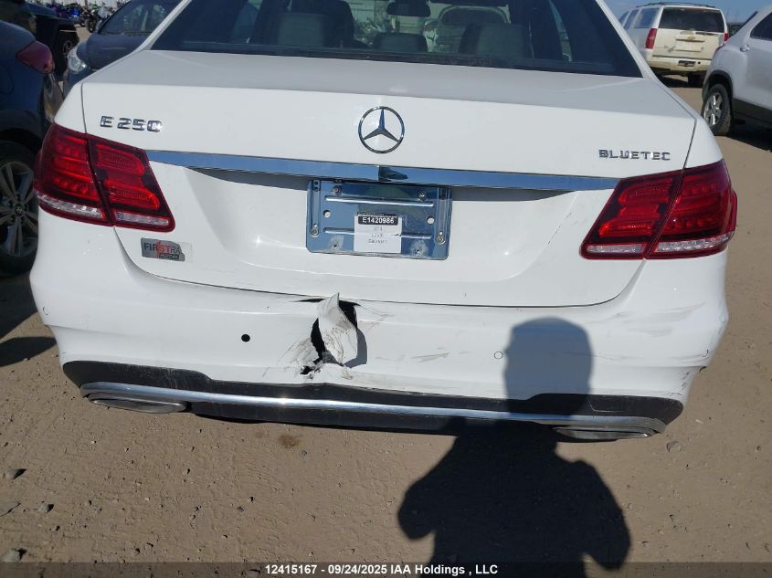 2014 Mercedes-Benz E 250 Bluetec 4Matic VIN: WDDHF9HB0EB045341 Lot: 12415167