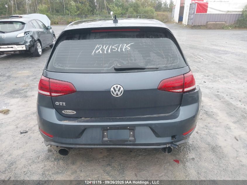 2018 Volkswagen Gti S/Se/Autobahn VIN: 3VW547AU4JM260191 Lot: 12415175