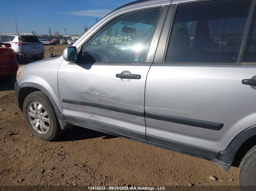 2006 Honda Cr-V Ex VIN: JHLRD78856C802360 Lot: 12415233