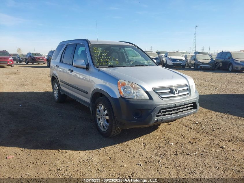 2006 Honda Cr-V Ex VIN: JHLRD78856C802360 Lot: 12415233