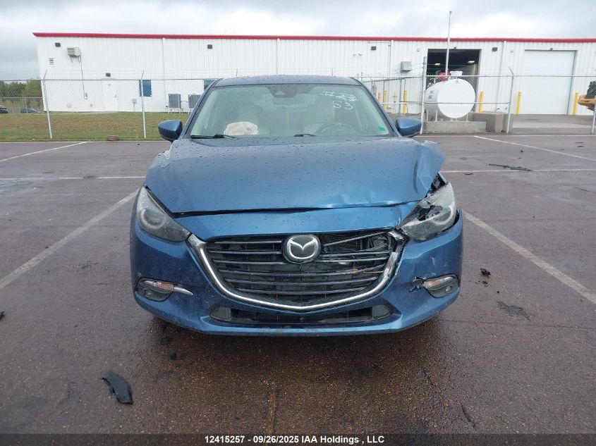 2017 Mazda 3 Grand Touring VIN: JM1BN1M33H1117789 Lot: 12415257