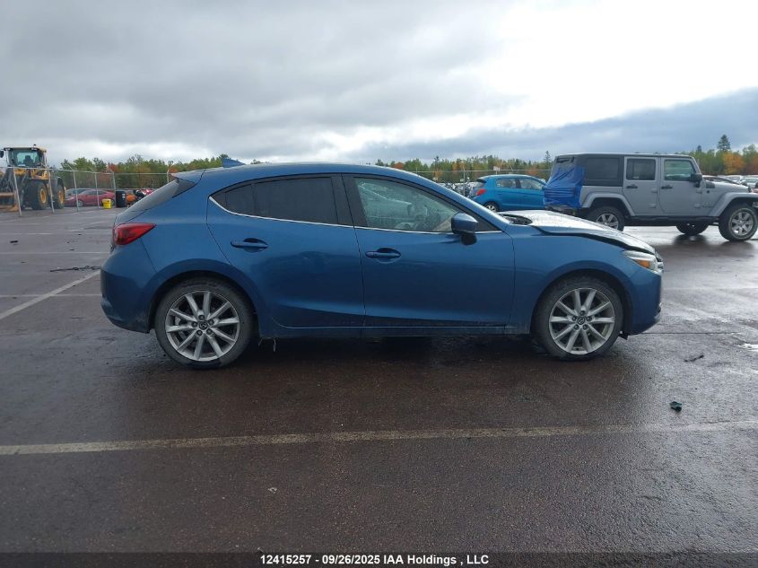 2017 Mazda 3 Grand Touring VIN: JM1BN1M33H1117789 Lot: 12415257
