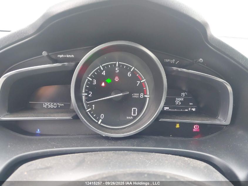 2017 Mazda 3 Grand Touring VIN: JM1BN1M33H1117789 Lot: 12415257