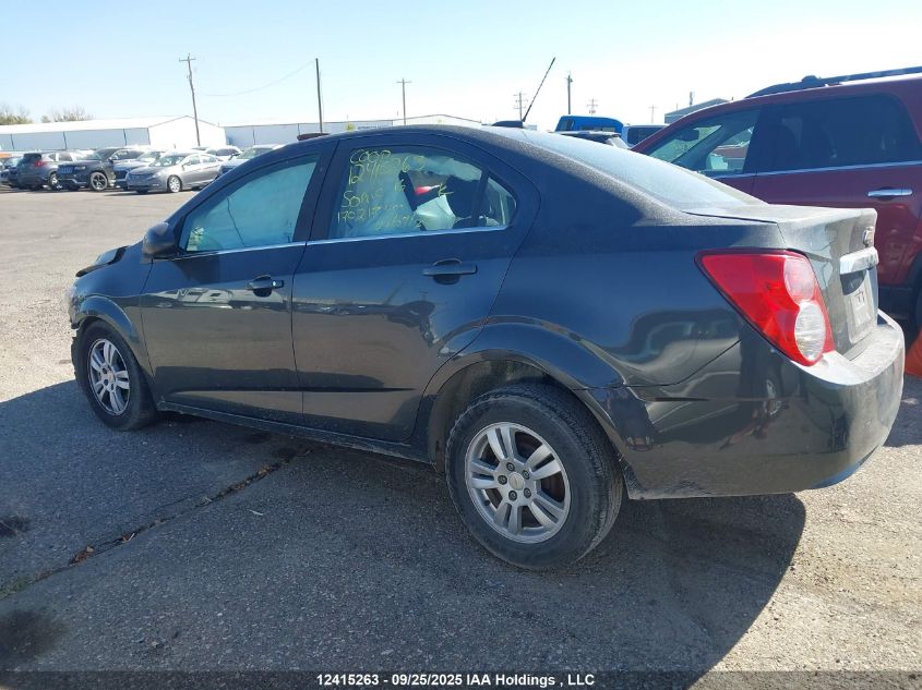 2016 Chevrolet Sonic Lt Auto VIN: 1G1JC5SB2G4170217 Lot: 12415263