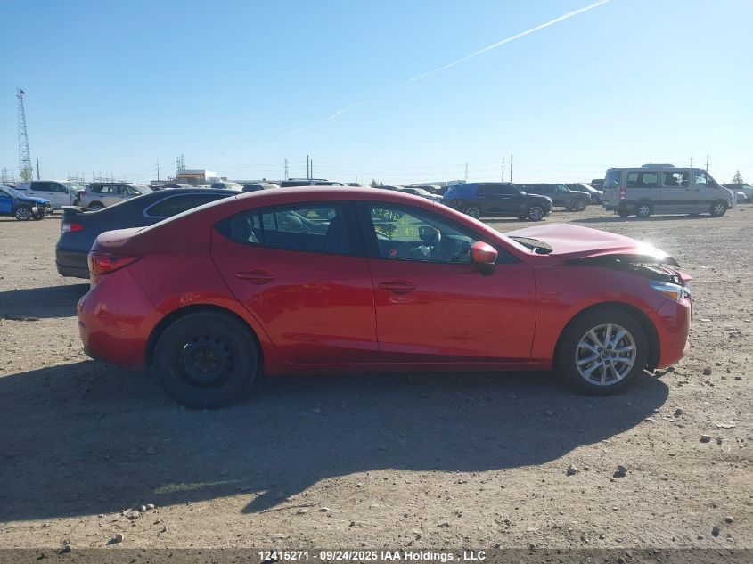 2017 Mazda Mazda3 Gx VIN: 3MZBN1U77HM127731 Lot: 12415271
