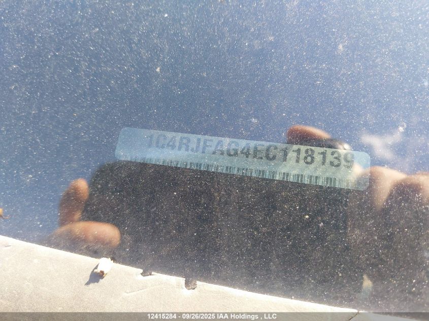 2014 Jeep Grand Cherokee Laredo VIN: 1C4RJFAG4EC118139 Lot: 12415284