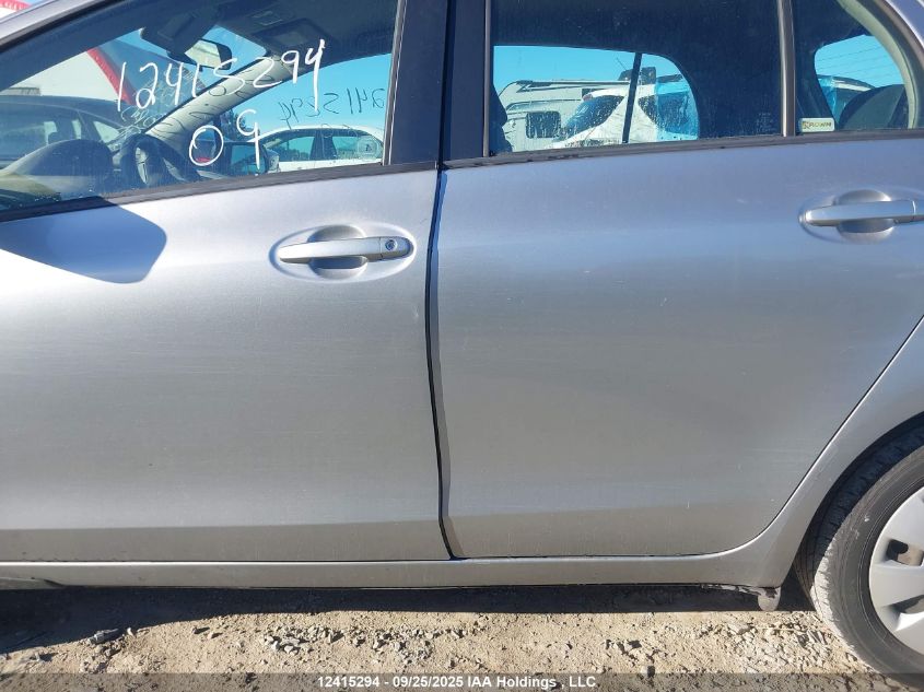 2009 Toyota Yaris VIN: JTDKT923795232994 Lot: 12415294