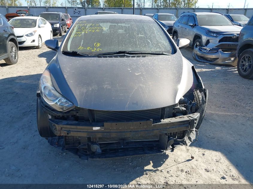 2013 Hyundai Elantra Gls/Limited VIN: 5NPDH4AE3DH449810 Lot: 12415297