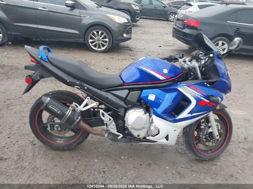 2008 Suzuki Gsx650 F VIN: JS1GP74A682103701 Lot: 12415304