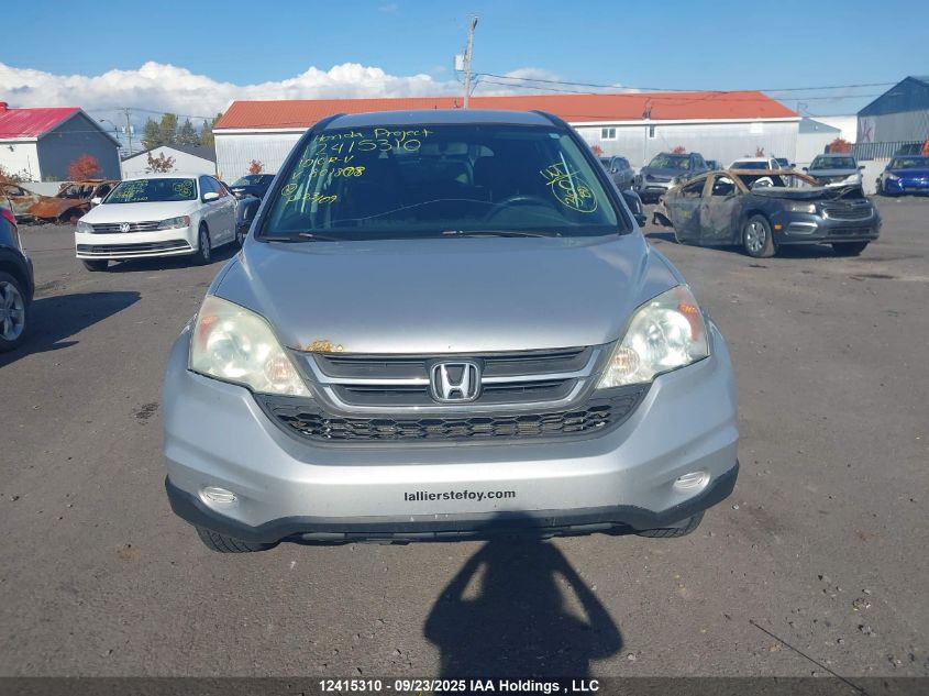 2010 Honda Cr-V Lx VIN: 5J6RE4H37AL801808 Lot: 12415310