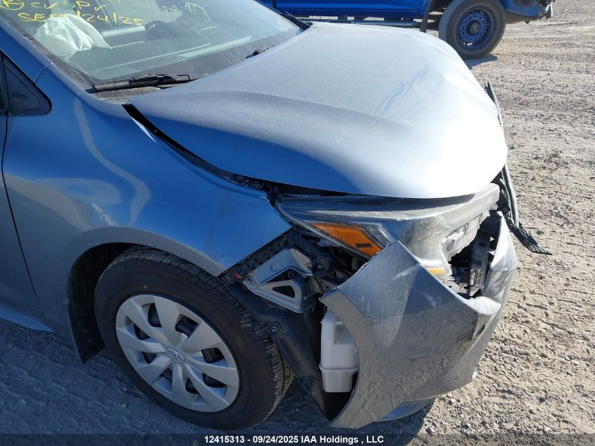 2020 Toyota Corolla VIN: 5YFBPRBE3LP132715 Lot: 12415313