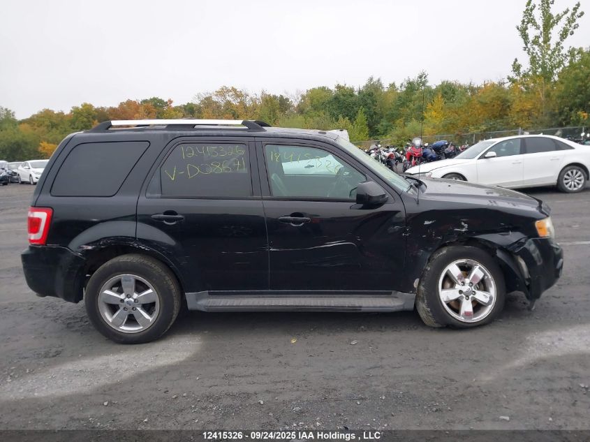 2010 Ford Escape Limited VIN: 1FMCU9EG0AKD08671 Lot: 12415326