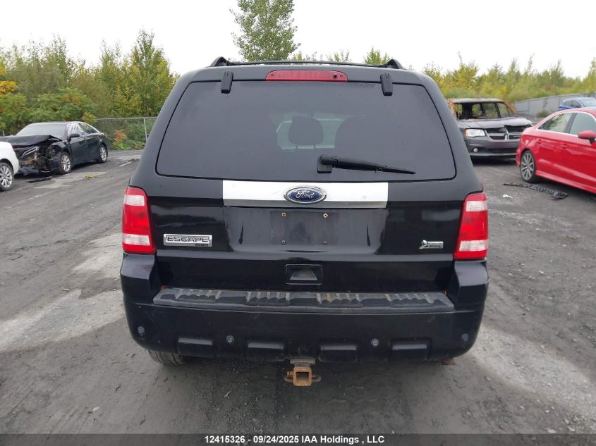 2010 Ford Escape Limited VIN: 1FMCU9EG0AKD08671 Lot: 12415326