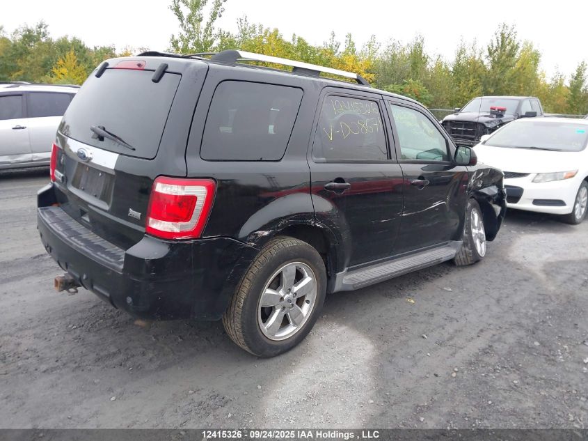 2010 Ford Escape Limited VIN: 1FMCU9EG0AKD08671 Lot: 12415326