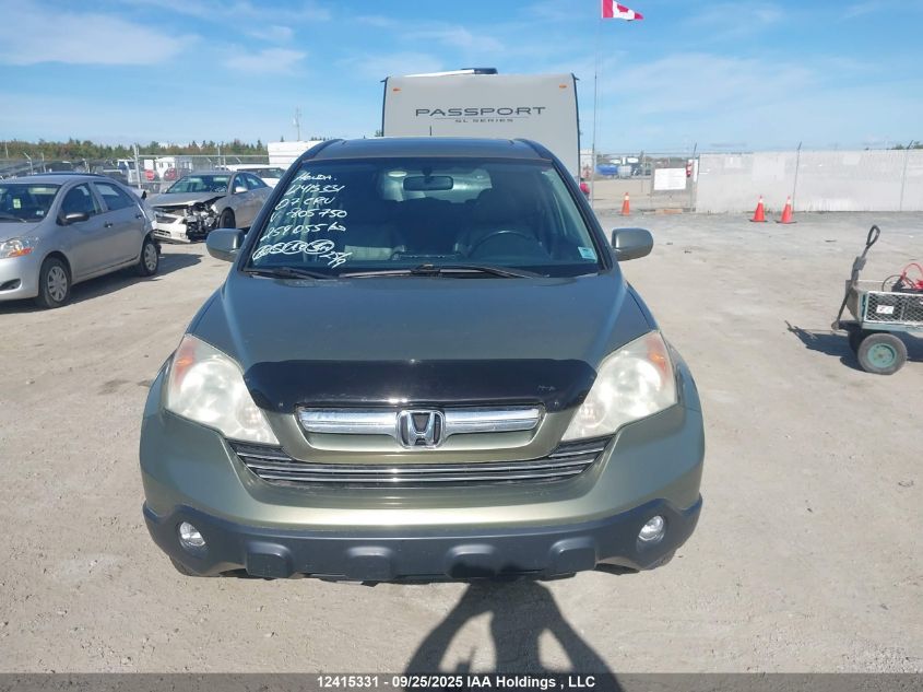 2007 Honda Cr-V Exl VIN: 5J6RE48767L805750 Lot: 12415331