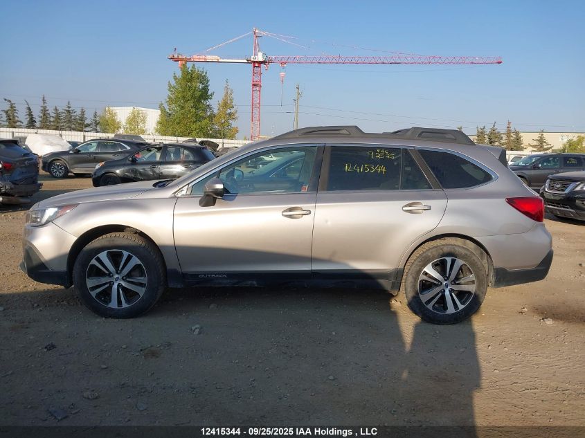2018 Subaru Outback 2.5I Limited VIN: 4S4BSDLCXJ3307817 Lot: 12415344