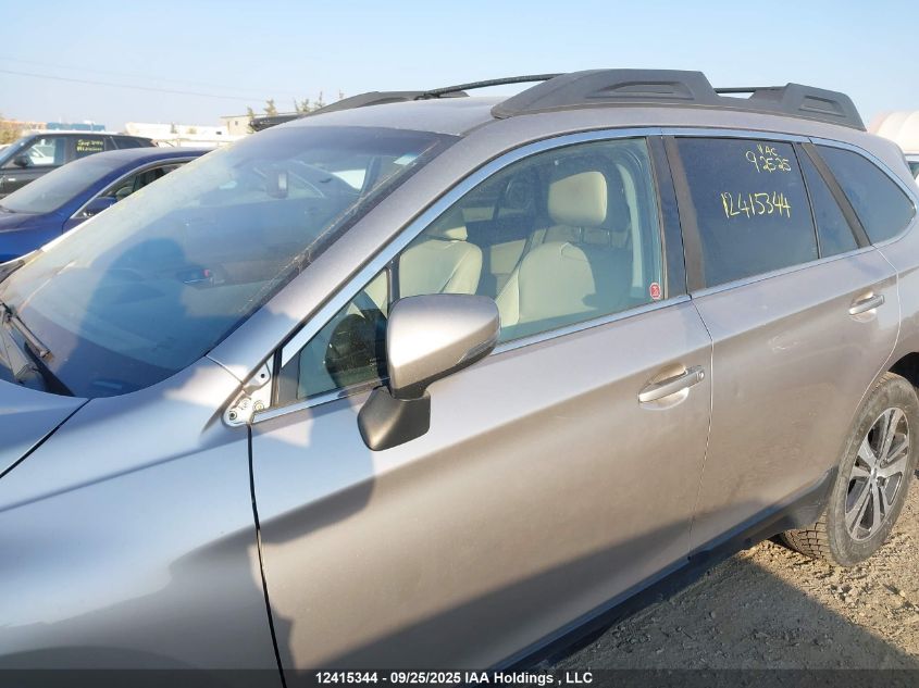 2018 Subaru Outback 2.5I Limited VIN: 4S4BSDLCXJ3307817 Lot: 12415344