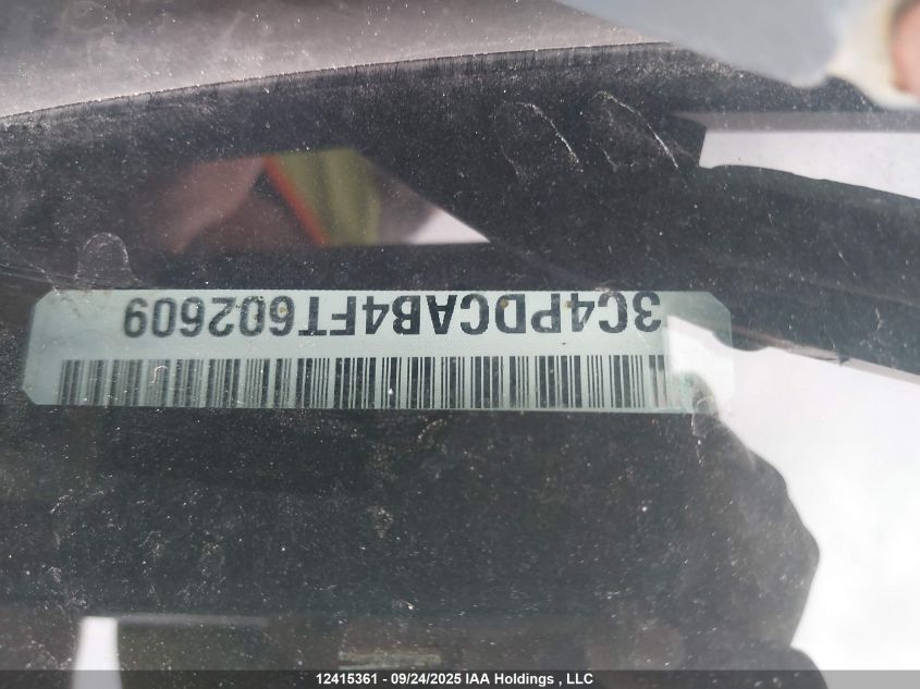 2015 Dodge Journey Se VIN: 3C4PDCAB4FT602609 Lot: 12415361