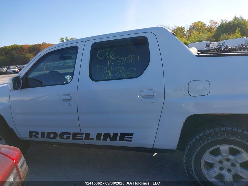 2HJYK16476H531581 2006 HONDA RIDGELINE photo no. 15