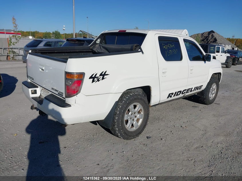 2HJYK16476H531581 2006 HONDA RIDGELINE photo no. 5