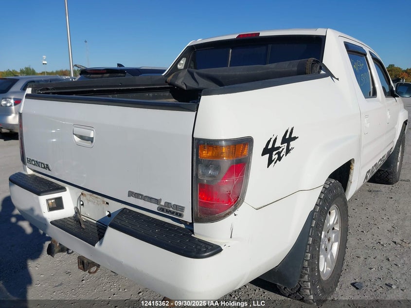 2HJYK16476H531581 2006 HONDA RIDGELINE photo no. 7