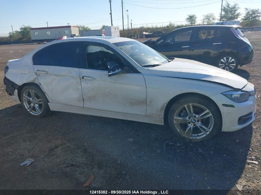 2014 BMW 320 I xDrive VIN: WBA3C3G55ENS72199 Lot: 12415382