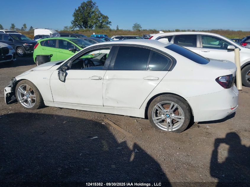 2014 BMW 320 I xDrive VIN: WBA3C3G55ENS72199 Lot: 12415382