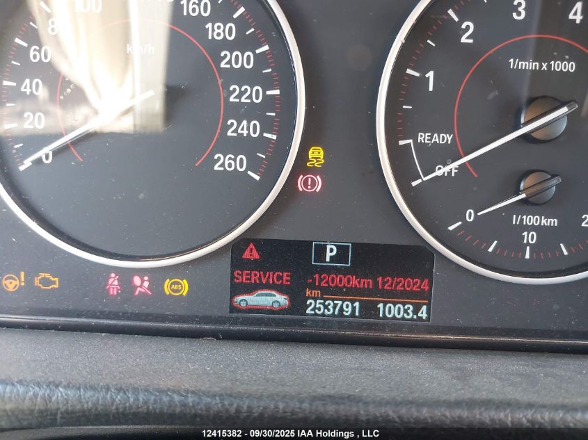 2014 BMW 320 I xDrive VIN: WBA3C3G55ENS72199 Lot: 12415382