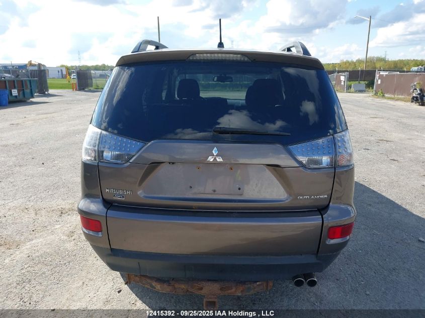 2012 Mitsubishi Outlander VIN: JA4JT3AXXCU602050 Lot: 12415392