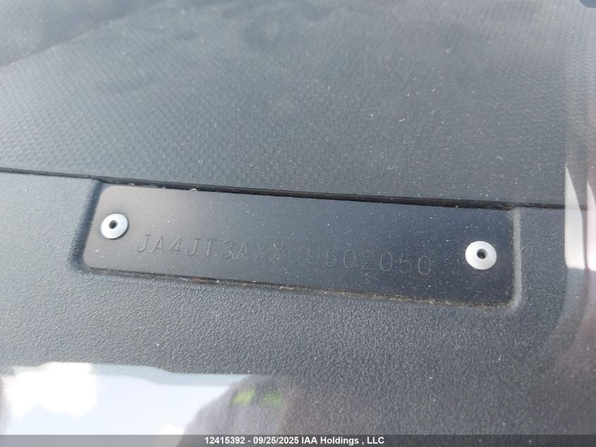 2012 Mitsubishi Outlander VIN: JA4JT3AXXCU602050 Lot: 12415392
