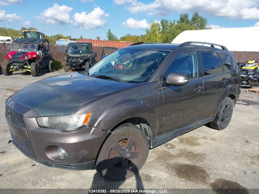 2012 Mitsubishi Outlander VIN: JA4JT3AXXCU602050 Lot: 12415392