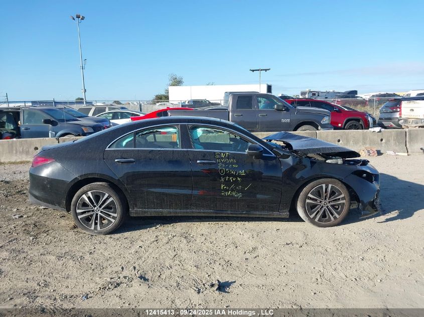 2025 Mercedes-Benz Cla 250 4Matic VIN: W1K5J4HB8SN534231 Lot: 12415413