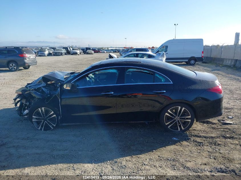 2025 Mercedes-Benz Cla 250 4Matic VIN: W1K5J4HB8SN534231 Lot: 12415413