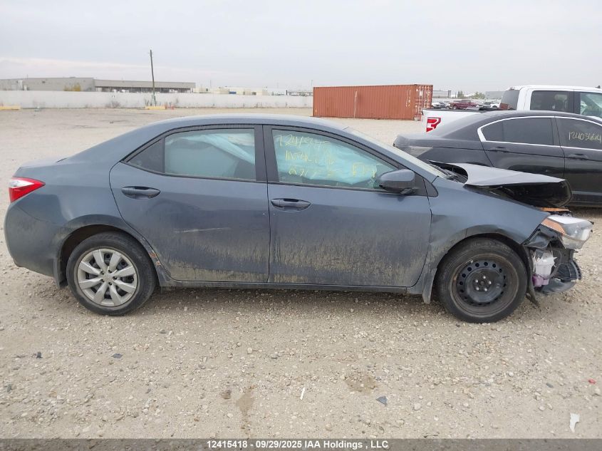 2016 Toyota Corolla L/Le/Le Pls/Prm/S/S Pls VIN: 2T1BURHE5GC733372 Lot: 12415418