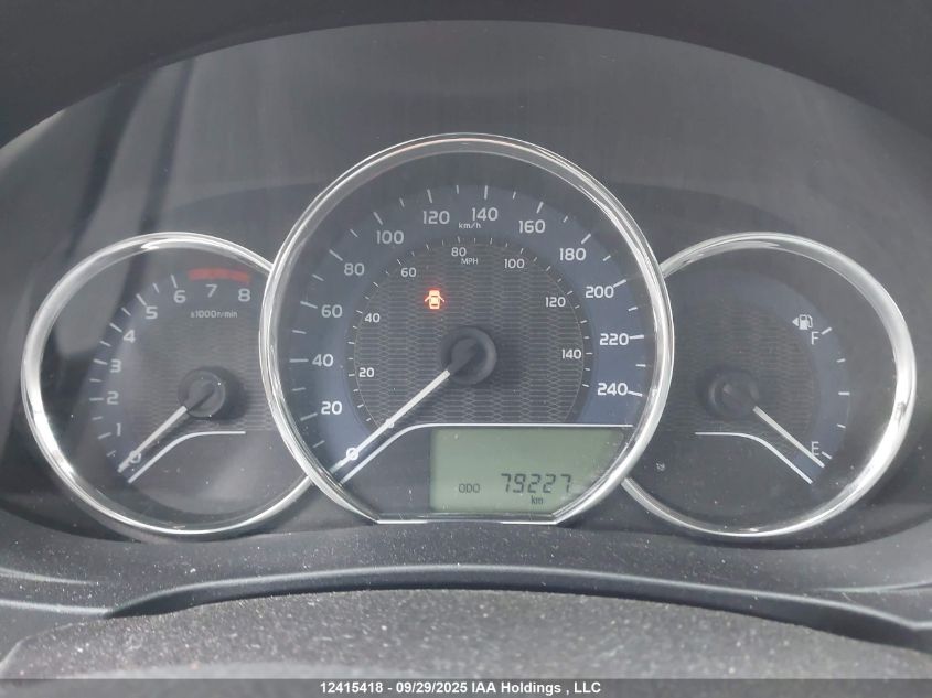 2016 Toyota Corolla L/Le/Le Pls/Prm/S/S Pls VIN: 2T1BURHE5GC733372 Lot: 12415418