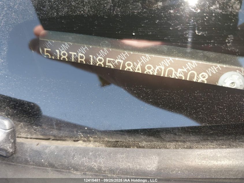 2008 Acura Rdx Technology VIN: 5J8TB18578A800508 Lot: 12415481