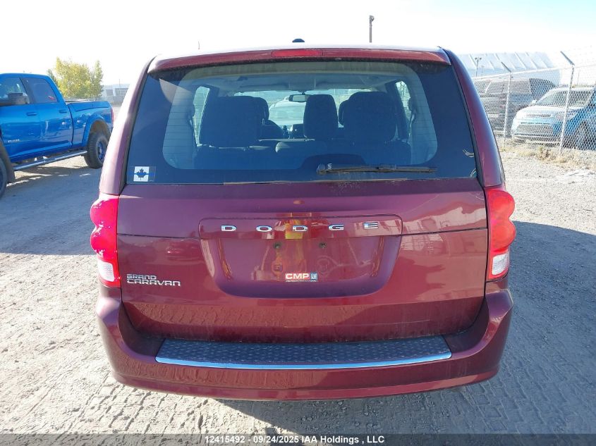 2017 Dodge Grand Caravan Se VIN: 2C4RDGBG0HR853644 Lot: 12415492