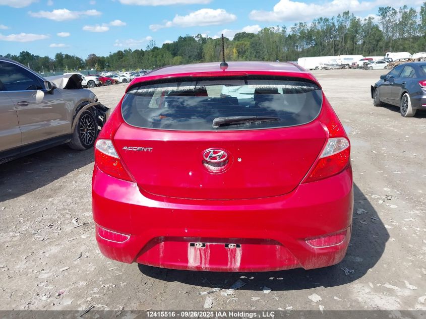 2013 Hyundai Accent Gl VIN: KMHCT5AE3DU060683 Lot: 12415516