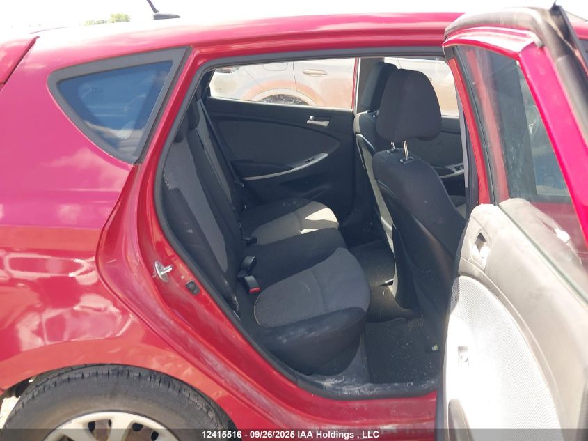 2013 Hyundai Accent Gl VIN: KMHCT5AE3DU060683 Lot: 12415516