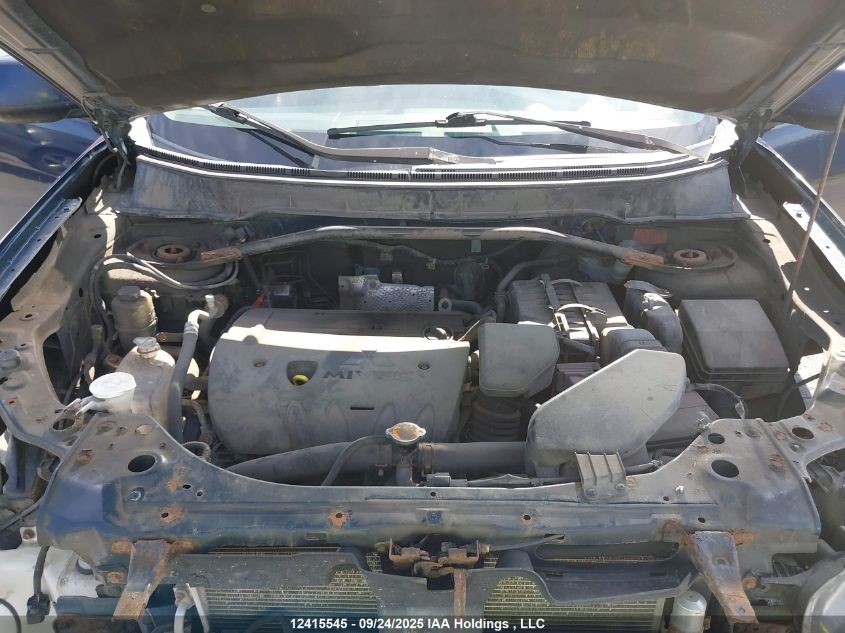 2010 Mitsubishi Outlander VIN: JA4AS2AW0AZ609173 Lot: 12415545