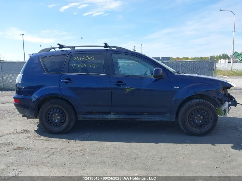 2010 Mitsubishi Outlander VIN: JA4AS2AW0AZ609173 Lot: 12415545